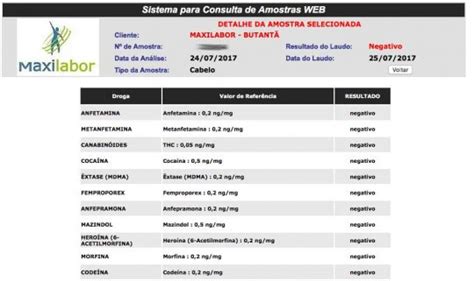 labet resultado de exame.